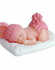 Silicone 3D Sleeping Baby Mould (PUR1015-25) - PurensoSelect