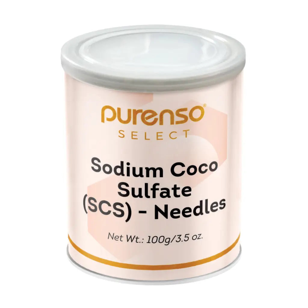 Sodium Coco Sulfate (SCS) - Needles - 100g - Surfactants