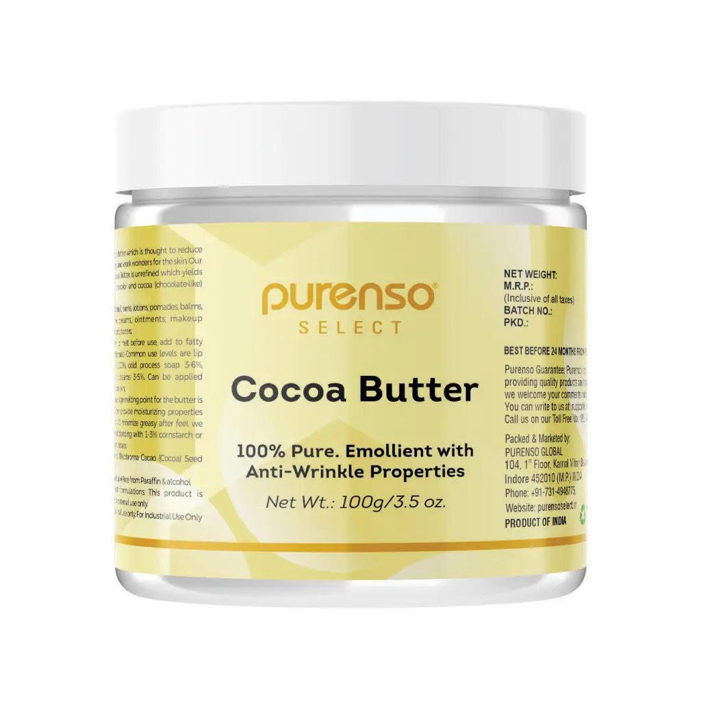 Unrefined Cocoa Butter - PurensoSelect