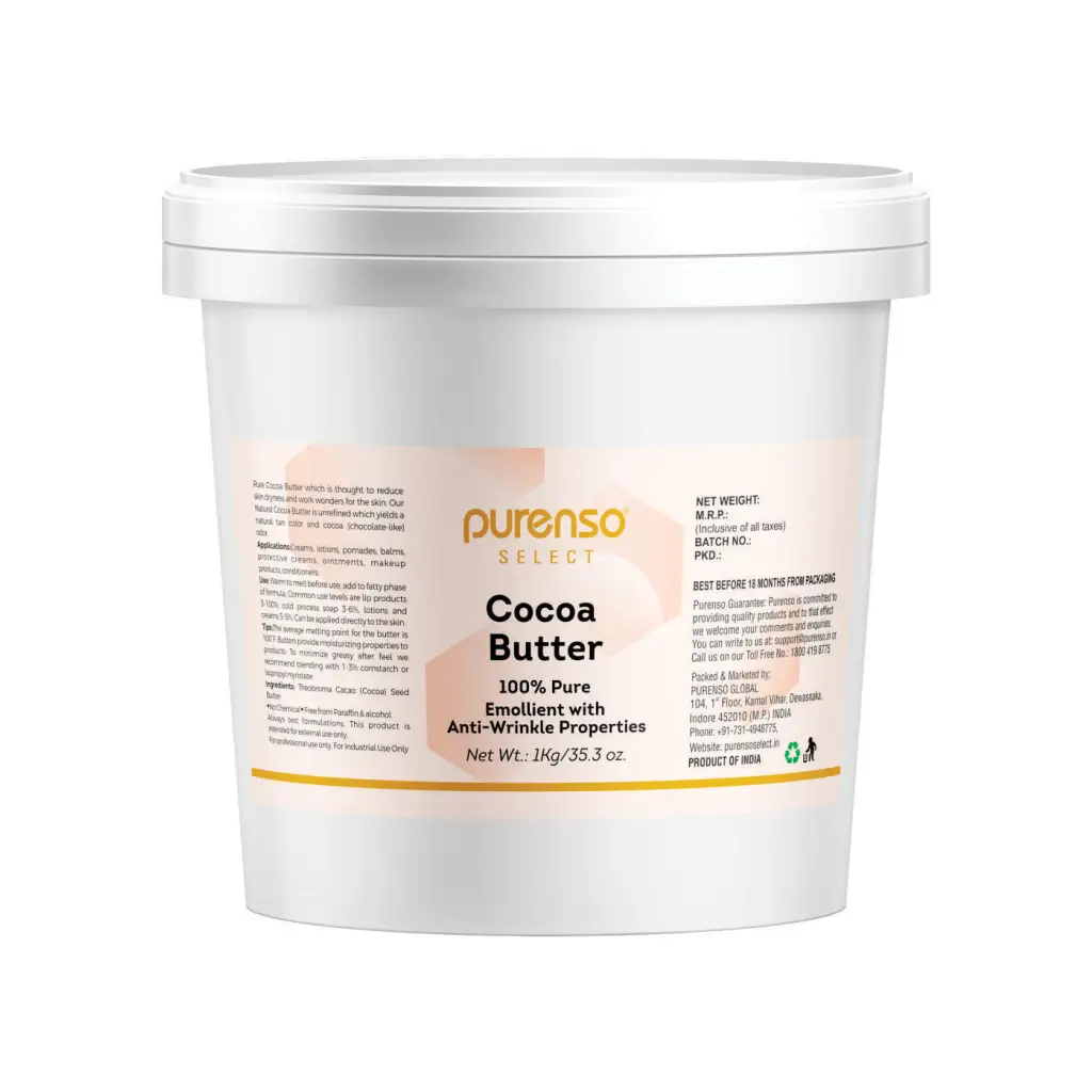 Unrefined Cocoa Butter - PurensoSelect