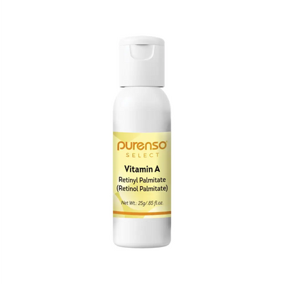 Buy Online Vitamin A - Retinyl Palmitate (Retinol Palmitate) in India - Purenso Select