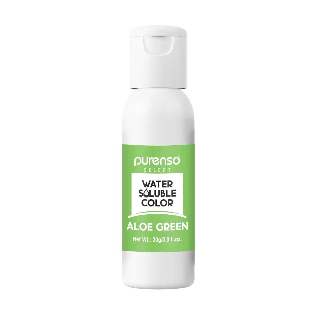 Water Soluble Liquid Colors - Aloe Green - Purenso Select
