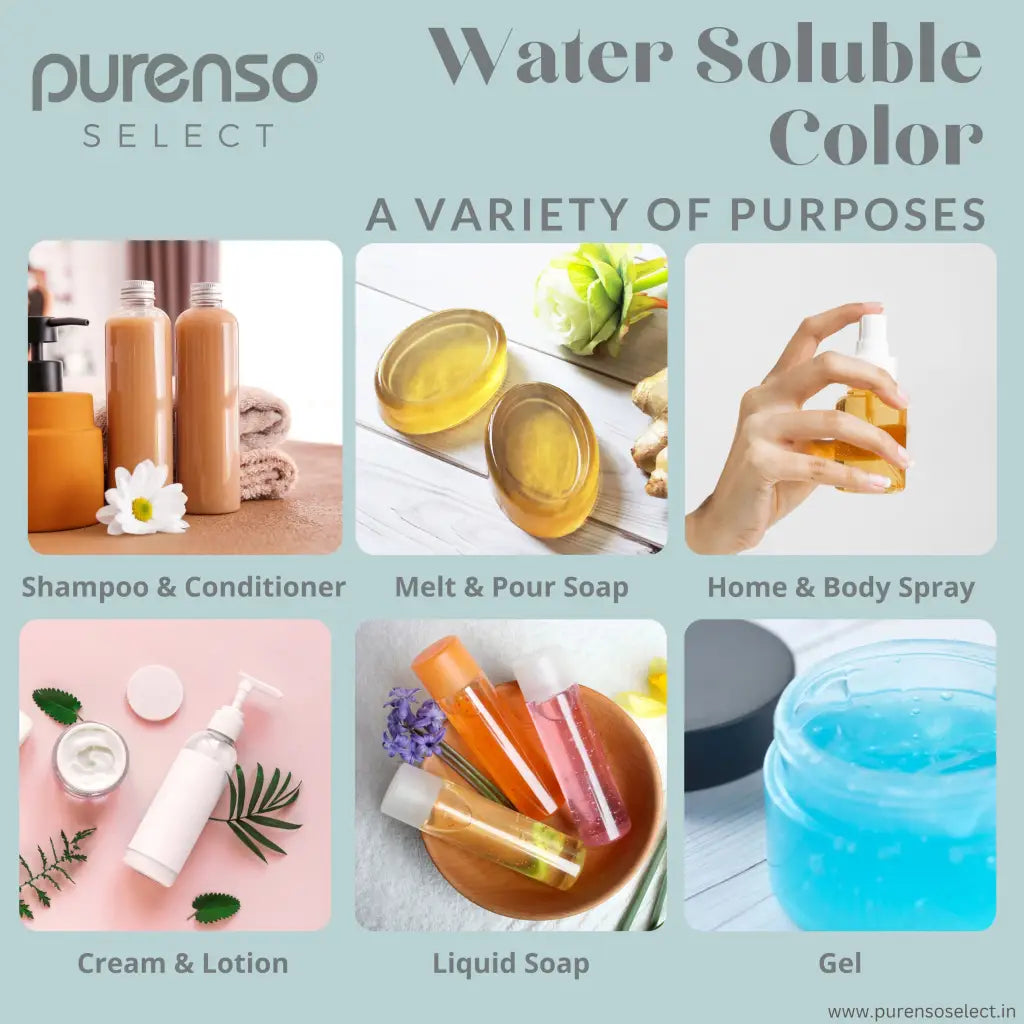 Water Soluble Liquid Colors - Fuchsia - Colorants