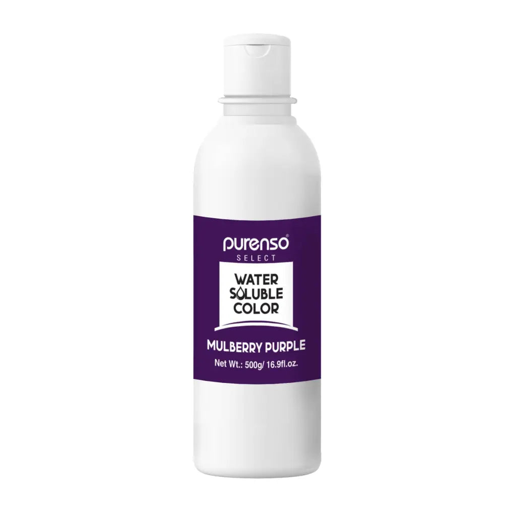 Water Soluble Liquid Colors - Mulberry Purple - 500g -