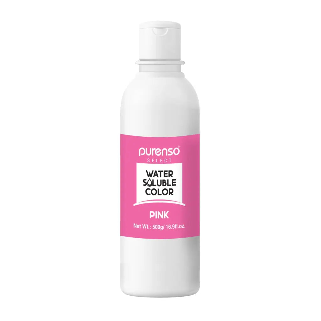 Water Soluble Liquid Colors - Pink - 500g - Colorants