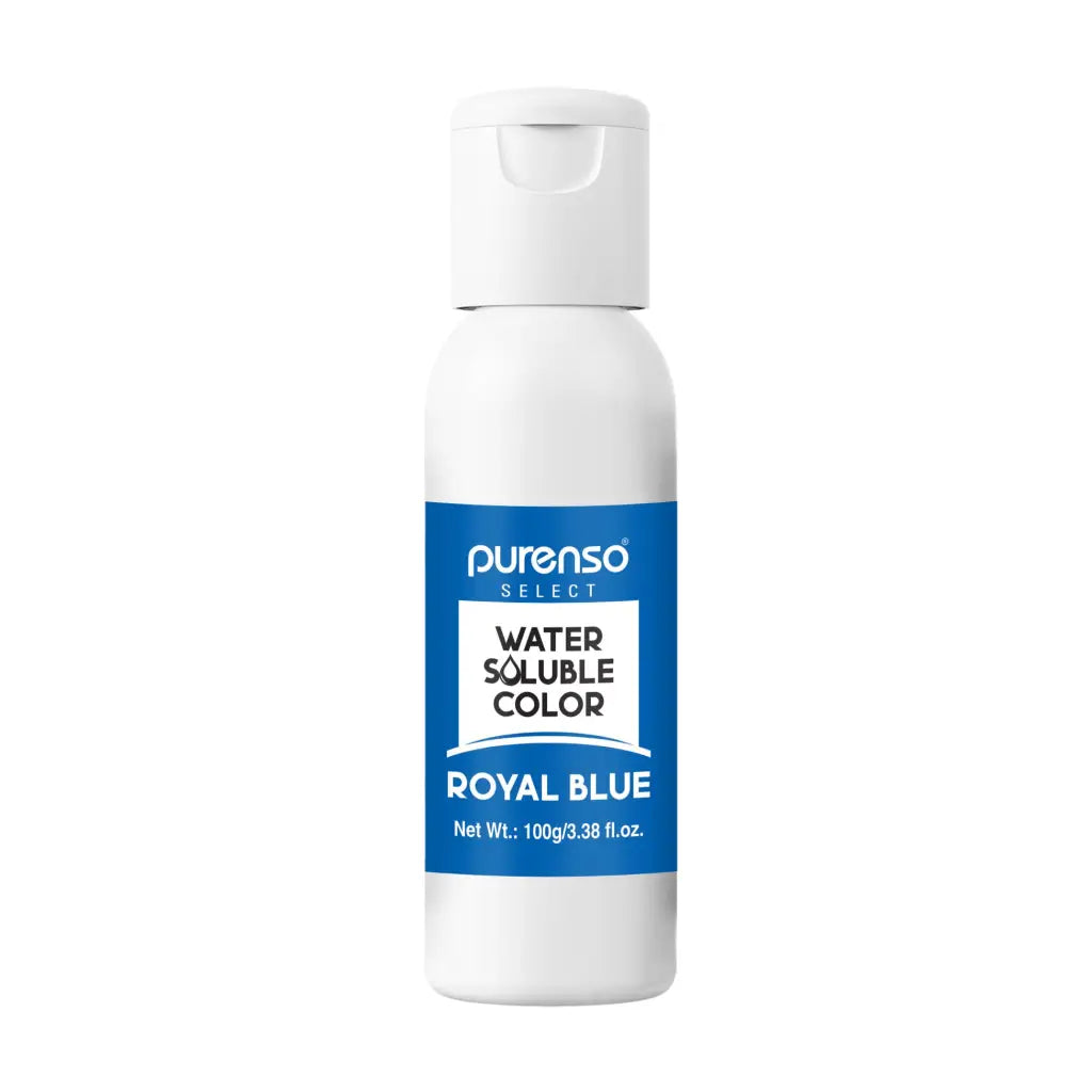 Water Soluble Liquid Colors - Royal Blue - 100g - Colorants