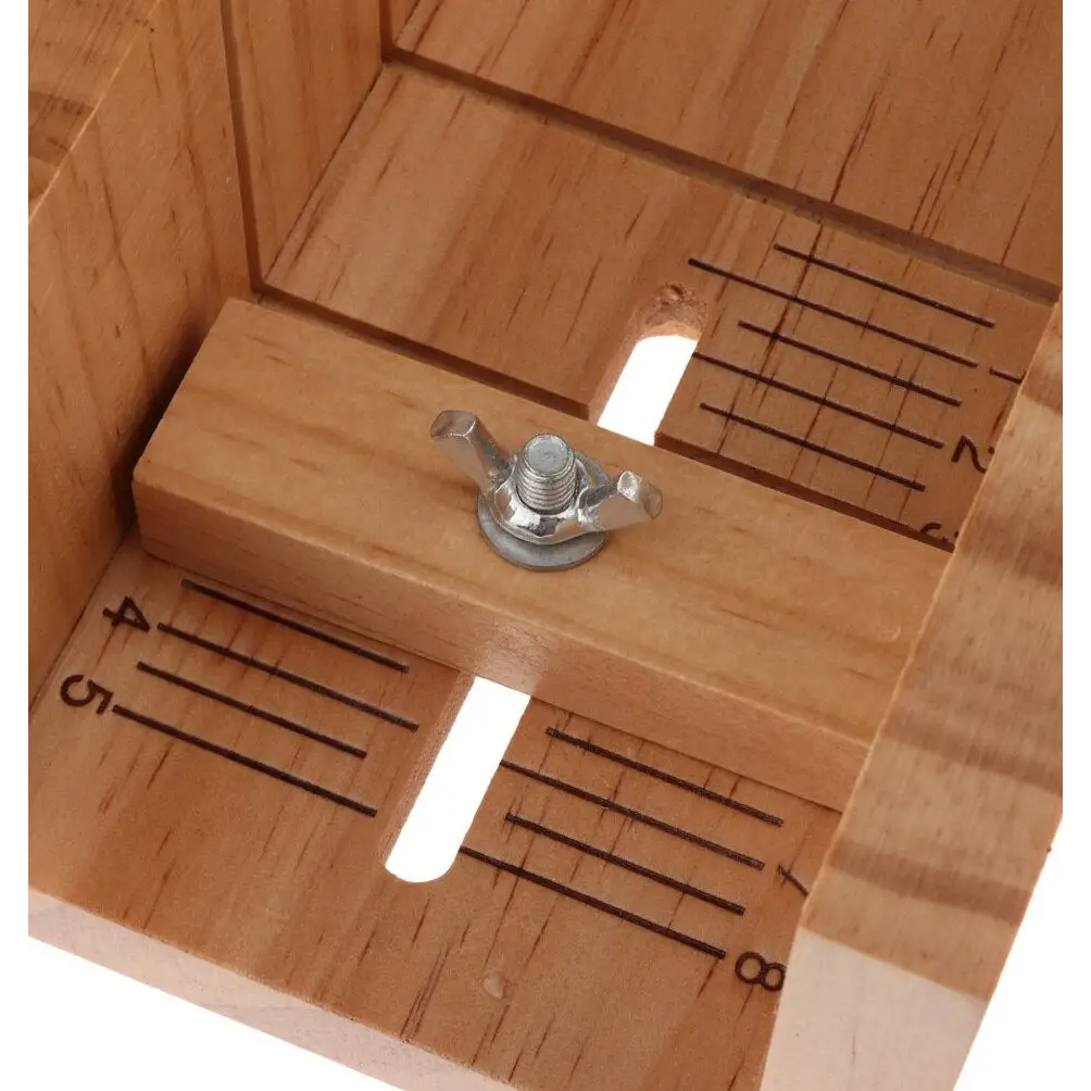 Wooden Mitre Loaf Adjustable Cutter Mould Box (PUR1015-26) - PurensoSelect