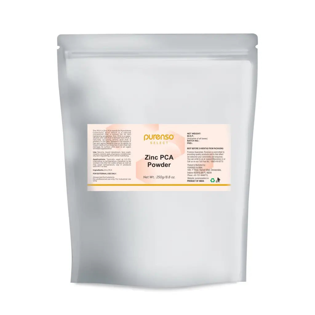 Zinc PCA - 250g - Active ingredients