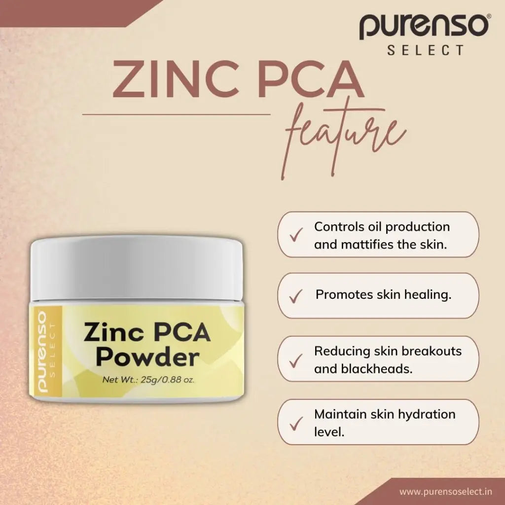 Zinc PCA - Active ingredients